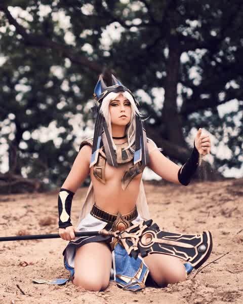 Satiella Cosplay Tease - Satiella Fansly Nude Photos